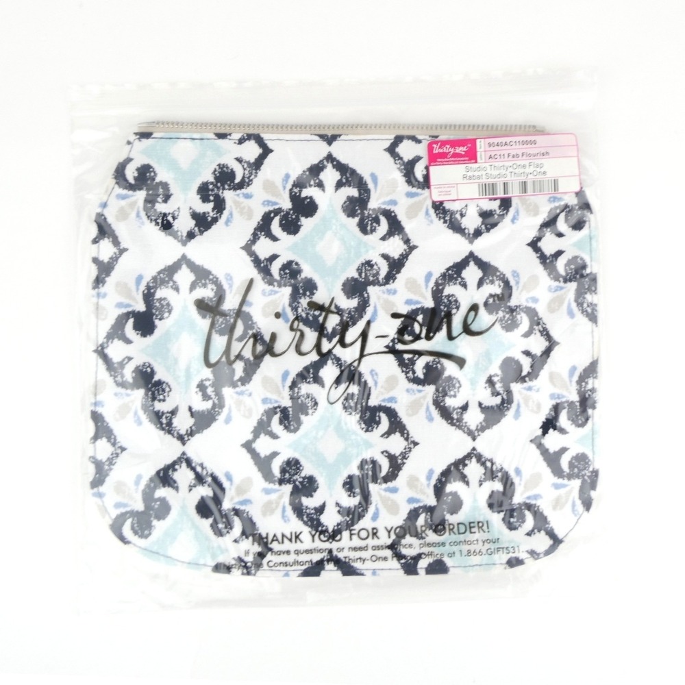 Thirty-One Fab Flourish Flap NWT